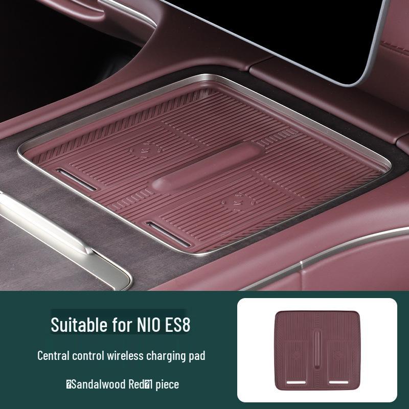 Nio ES8 Wireless Charger: Durable, Dirt-Resistant Silicone Protective Pad for 26 Models