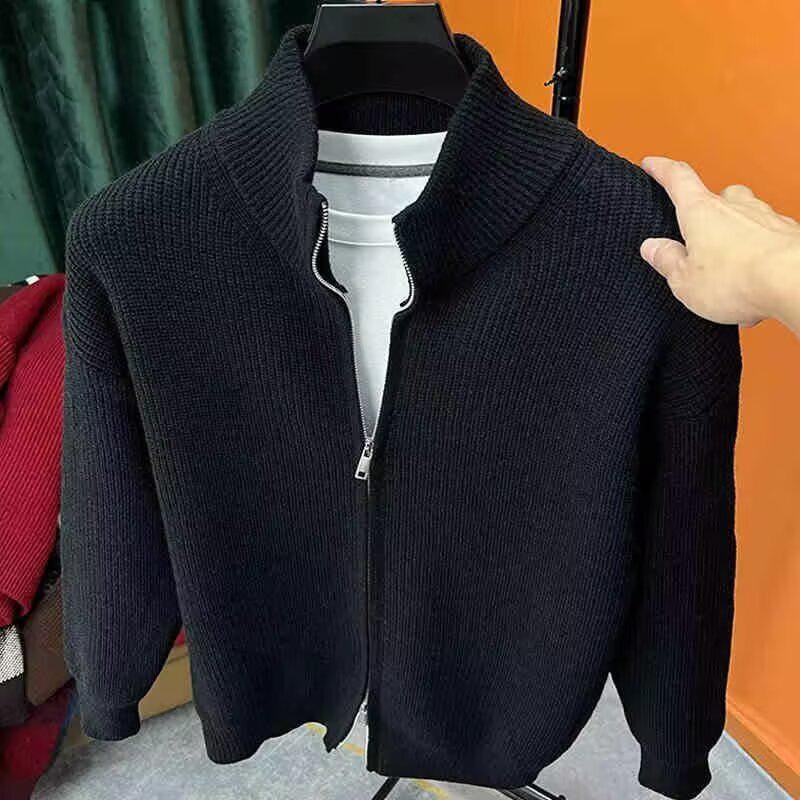 Men's Trendy Round Neck Slim Fit Sweater - Autumn/Winter 2025 Stylish Knitwear