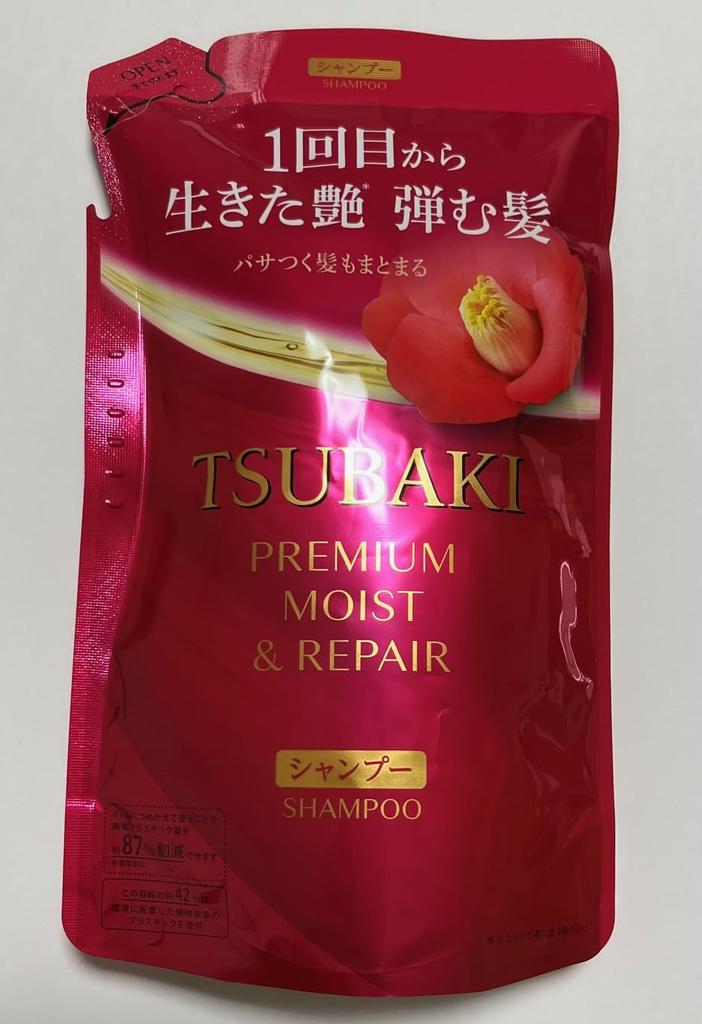 TSUBAKI Premium Moist & Repair Shampoo 300mL (Refill) x 3-Pack
