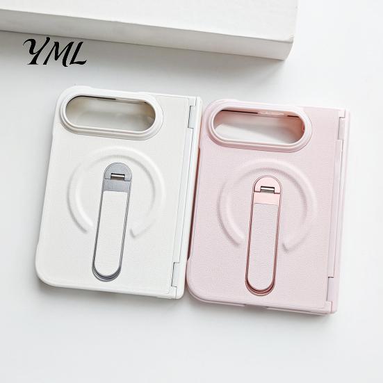 Full Body Coverage Protective Case Faux Leather Phone for iPhoneDuo, Cover with Hinge Protection, Strong Magnetic Attachment Folding Built-in