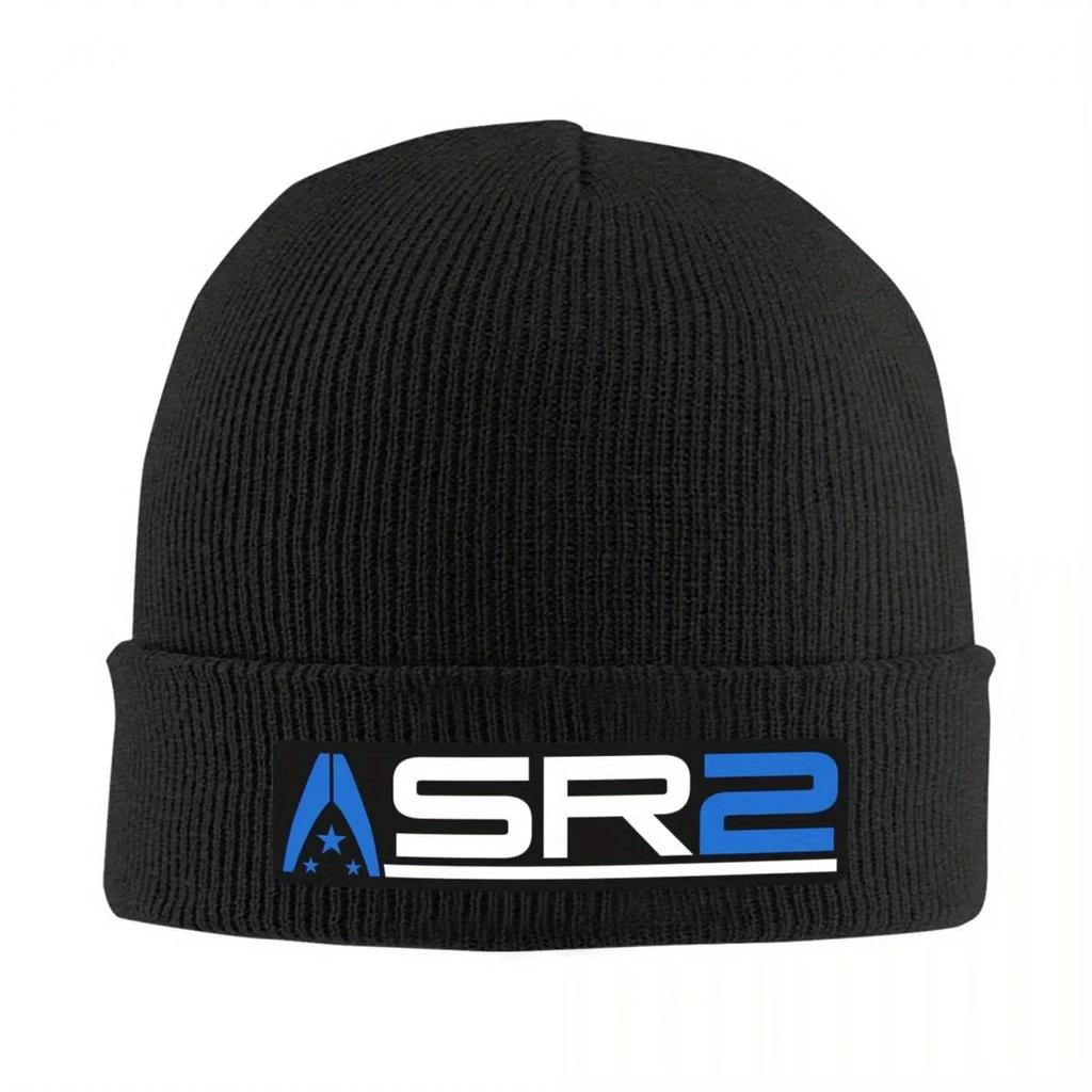 New NorUnisexdy SR Warm Knitted Cap Hip Hop Bonnet Hat Autumn Winter Outdoor Beanies Hats For Unisex Women Adult