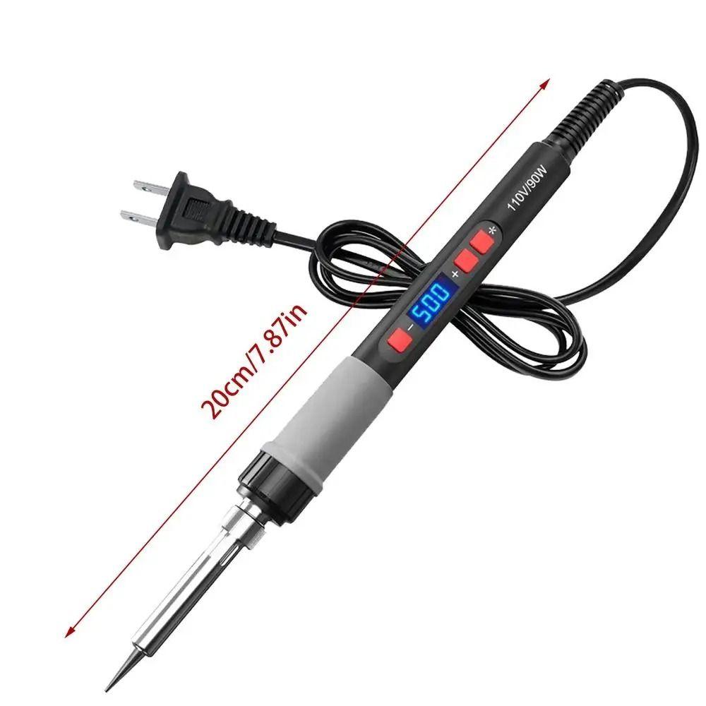 90W Soldering Iron Kit LCD Digital Soldering Repair Tools Welding Heating Pen  Electronic Component
