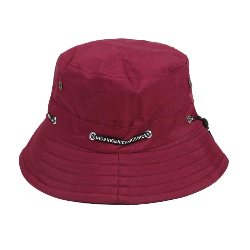 Fisherman Cap Fashion Solid Color Sun Cap Unisex Casual Cotton Bucket Hat Spring Summer Outdoor Sunscreen Beach Cap Panama Hats