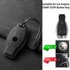 Leather Car Remote Key Case Cover for Mercedes Benz A C E S G Class GLC CLE CLA GLB GLS GLA W177 W205 W213 W222 X167