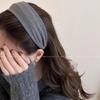 Vintage Solid Soft Cotton Hairband For Women Girls Sweet Hair Ornament Hoop Fashion Hair Accessories