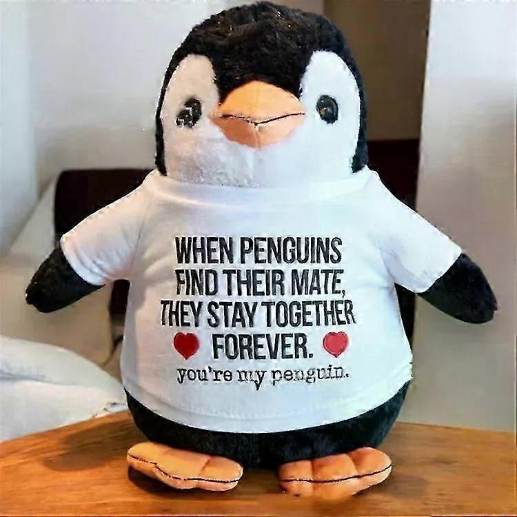 You're My Penguin Plush Doll, a Charming Gift for Her On Birthdays and Special Occasions In UK