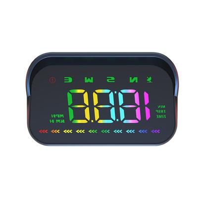 M23 Affichage Tête Haute GPS Pare-brise Compteur de Vitesse Numérique MPH Plug and Play pour Voiture HUD Affichage Couleur avec Avertissement de Vitesse Direction