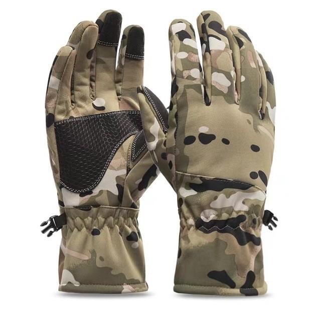 Camouflage Winter Ski & Cycling Non-slip Waterproof Touchscreen Gloves for Men & Women