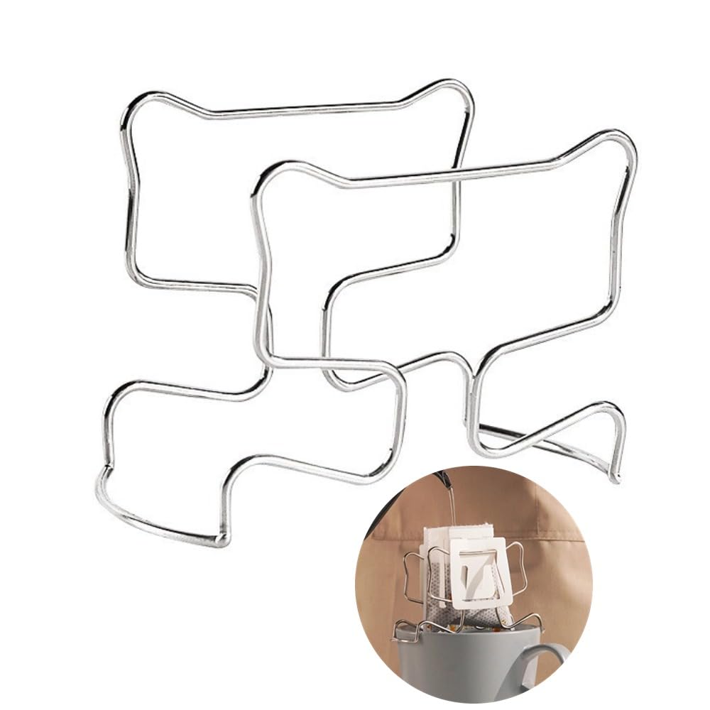 Itisyou Dripper Stand, Drip Stand, Bag Stand, Stainless Steel Drip Bag Stand, Coffee Drip Bag Stand, Coffee Drip Equipment
