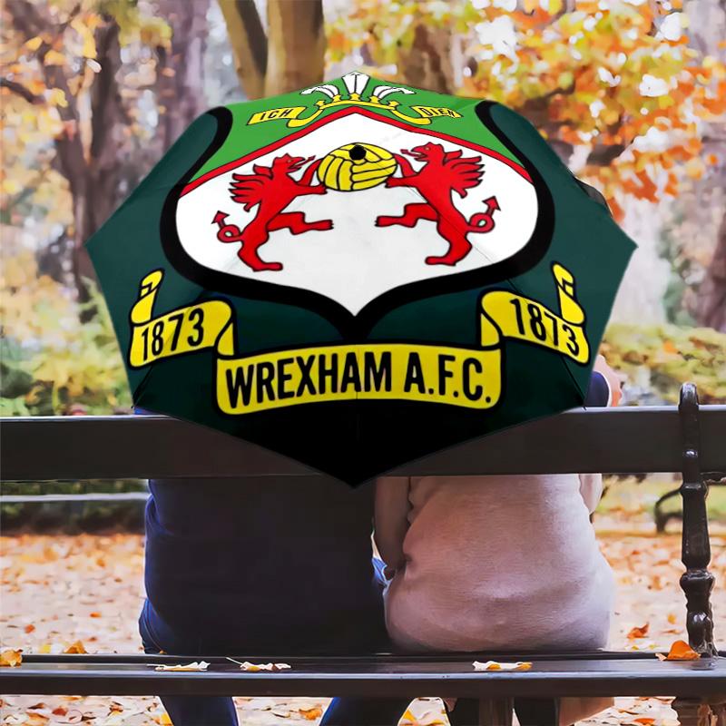 Rexham A.F.C. Heritage Emblem Folding umbrella Suitable for all seasons Umbrella Sun umbrella Sun umbrella printing