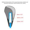 Car Shift Gear Knob Touch Motion Activated Red LED Light Shift Lever Knob Shifter Universal