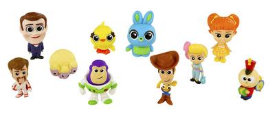 Toy Story 4 Minis Conjunto de 10 Personagens