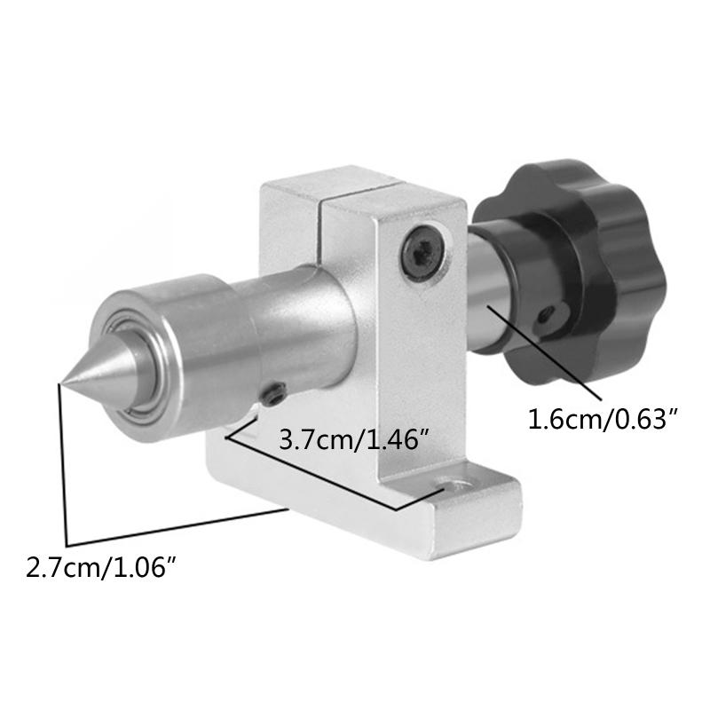 Durable Lathe Tailstock Plum Blossom Center for Processing Lathe Shaft Parts Live Center Woodworking Easy to Install