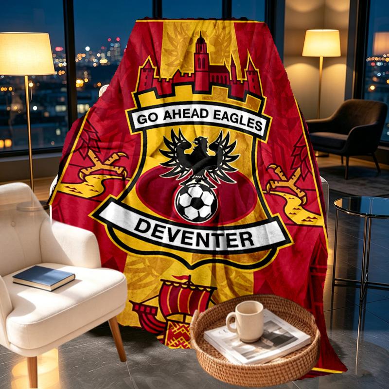 Go Ahead Eagles Print Blanket - Soft & Comfortable, for Bedroom, Travel, Sofa, Home Decoration - Birthday Christmas Gift for Friend