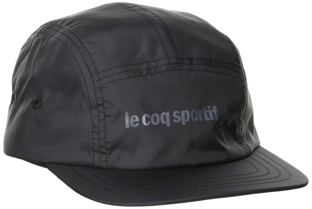 Le Coq Sportif Lifestyle Padded Size F Men's Cap, Black, Japan, (Free Size)