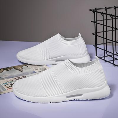 Mode Fujeak Ultralätta Casual Sneakers Plus Size Halkfria Loafers Bekväma Mesh Sport Herrskor Utomhus Andningsbara Promenadskor