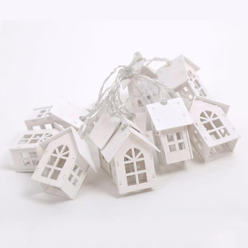 

1,5 м 10 светодиодов Модный домашний декор Рождественская елка Дом Стиль Сказочный свет Светодиодная гирлянда Свадьба Новый год Рождественские украшения Принадлежности 1.5m