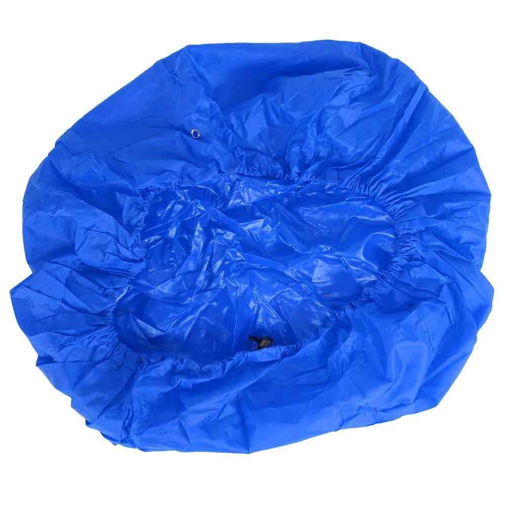 Waterproof Backpack Rain Cover Protector Rainproof Hiking Cycling Bag Cover(Blue)