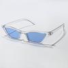 New Vintage Triangle Cat-Eye Sunglasses For Women High-End Trendy Hipster Girl Beach Glasses Outdoor Travel Camping Eyewear