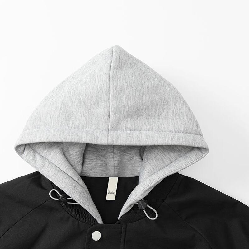 SNOOPY Men's Casual Hooded Windbreaker Jacket