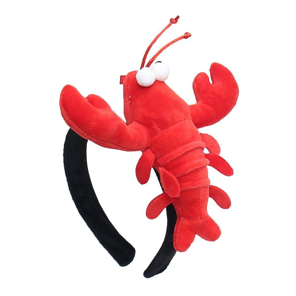 Performance Prop Plush Wash Face Crab Hair Hoop Cartoon Headdress Female Headwear Lobster Headband