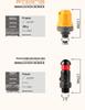 1" & 1.5" Plastic Orange Valves for Agricultural Greenhouse Irrigation Sprinkler System