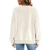 Women's Casual Color Velvet Long Sleeve Sweatshirt Comfortable Pullover