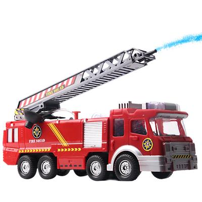 Spray Water Gun Firetruck Toy Truck Juguetes Fireman Sam Fire Truck/engine Vehicle Car Music Light Educational Boy Kids Toys