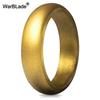WarBLade 5.7mm Anelli in Silicone Alimentare FDA per Donne Matrimonio Elastici in Gomma Anello Dita in Silicone Flessibile Ipoallergenico