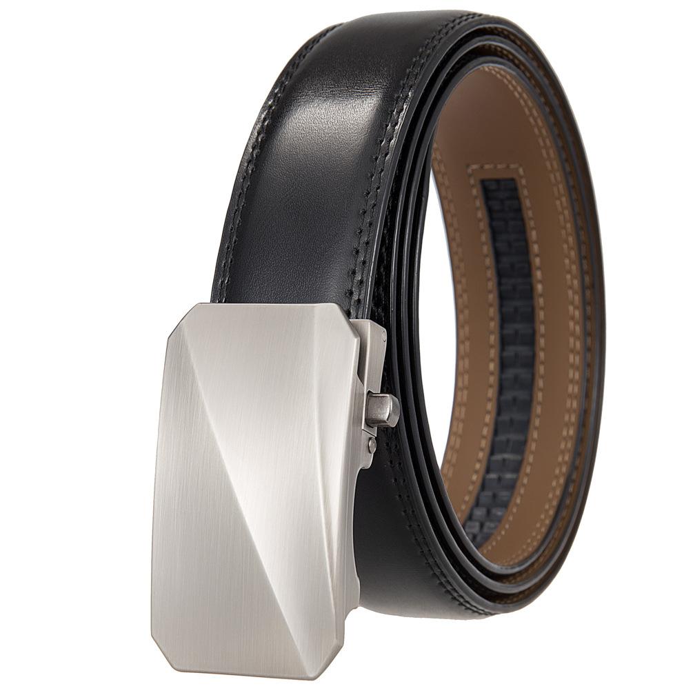 Two-Layer Belt Casual Business Belt, Belt For Men, Automatic Buckle Belt Ly36-25564-1