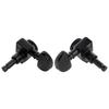 Musiclily Pro L3R3 Guitar Locking Gear Black R18K-09 Tuners, 181 Ratio,