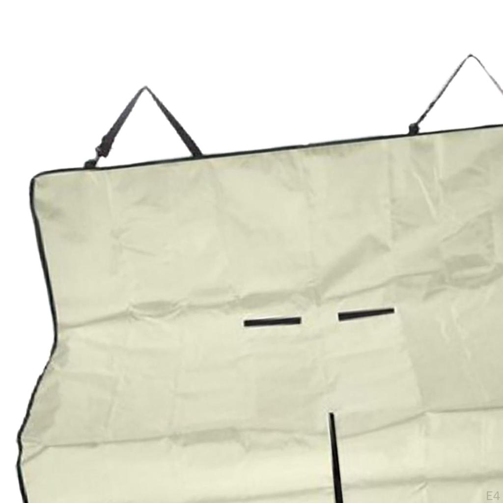 Back Seat Cover for Dogs, Car Protector Collapsible Dogs