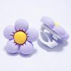 Hyuna Flower Sneaker Shoelace Buckle - Decorative Shoe Accessory for White Sneakers