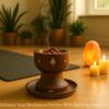 Wooden Dhoop Holder Stand - Elegant Bakhoor Burner & Loban Burner,