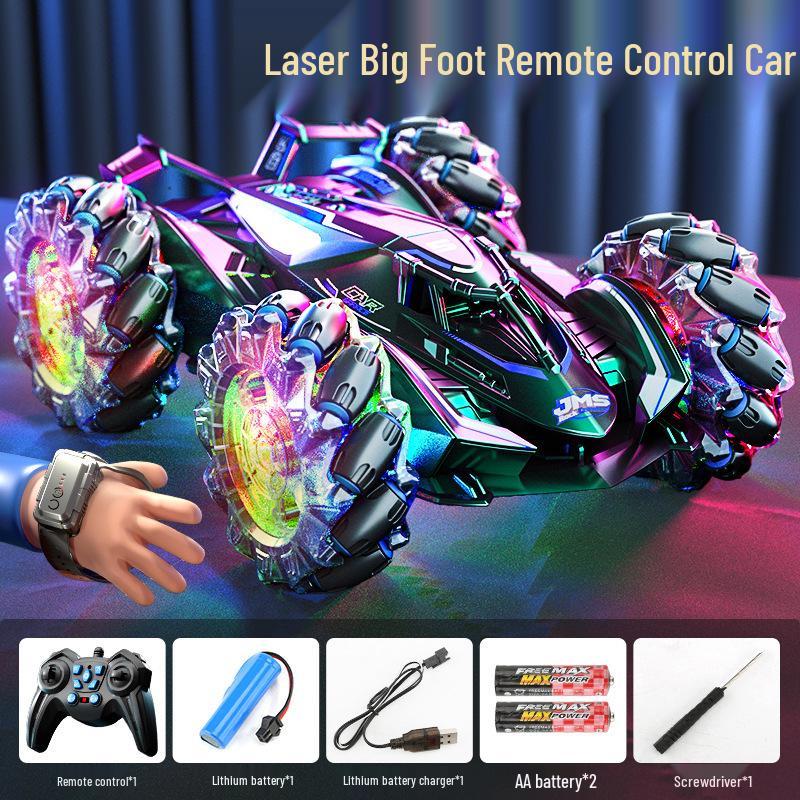 Gesture-Controlled RC Drift Stunt Car, 2.4G High-Speed, Rechargeable, Four-Wheel Drive Racing Toy for Kids