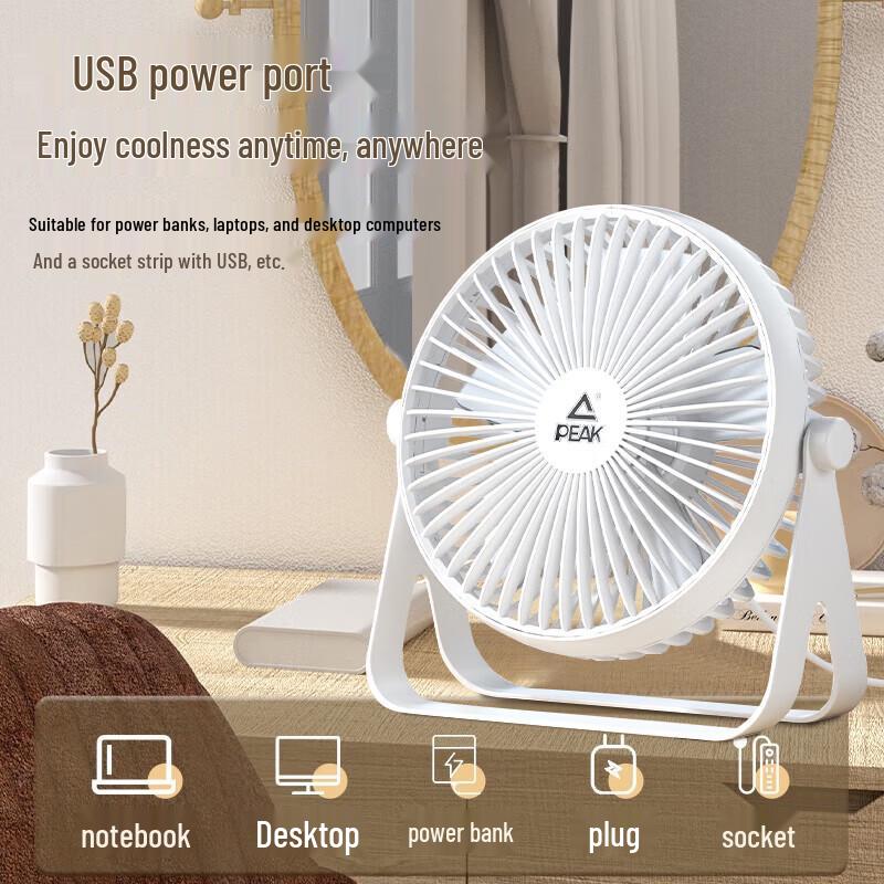 PEAK 6-inch USB Desktop Fan