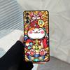 blessing lucky cat Case For Samsung Galaxy S24 Ultra S21 S22 S23 S25 S26 Ultra S10 Plus S20 S25 FE Cover Funda