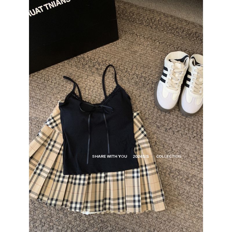 

Кружевные подтяжки Pure Desire белые сексуальные летние банты