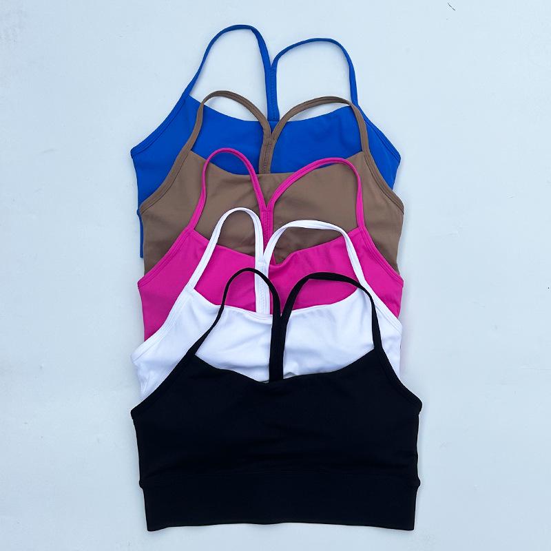 Lulu Nude Feel Oboustranná sportovní podprsenka Top na jógu