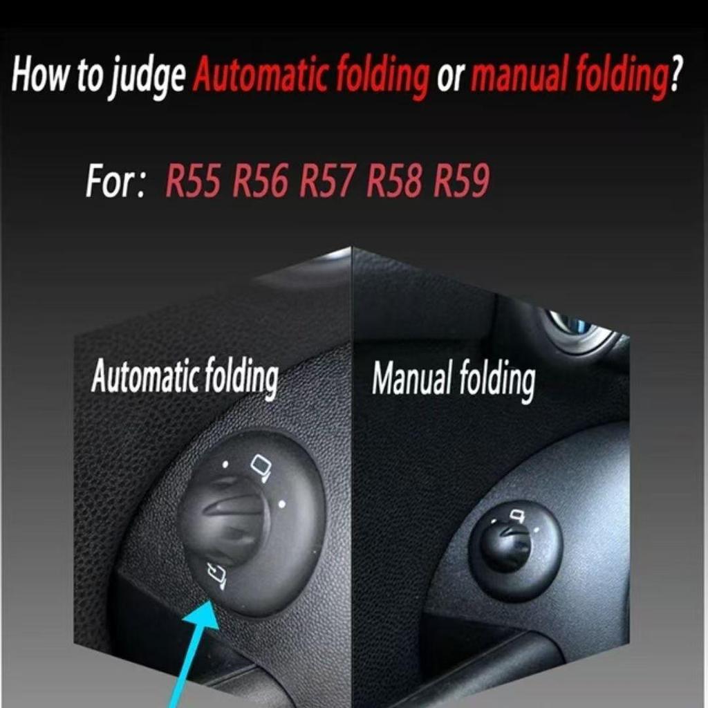 Mini Cooper R50-R61 Rearview Mirror Decorative Cover for BMW Fans