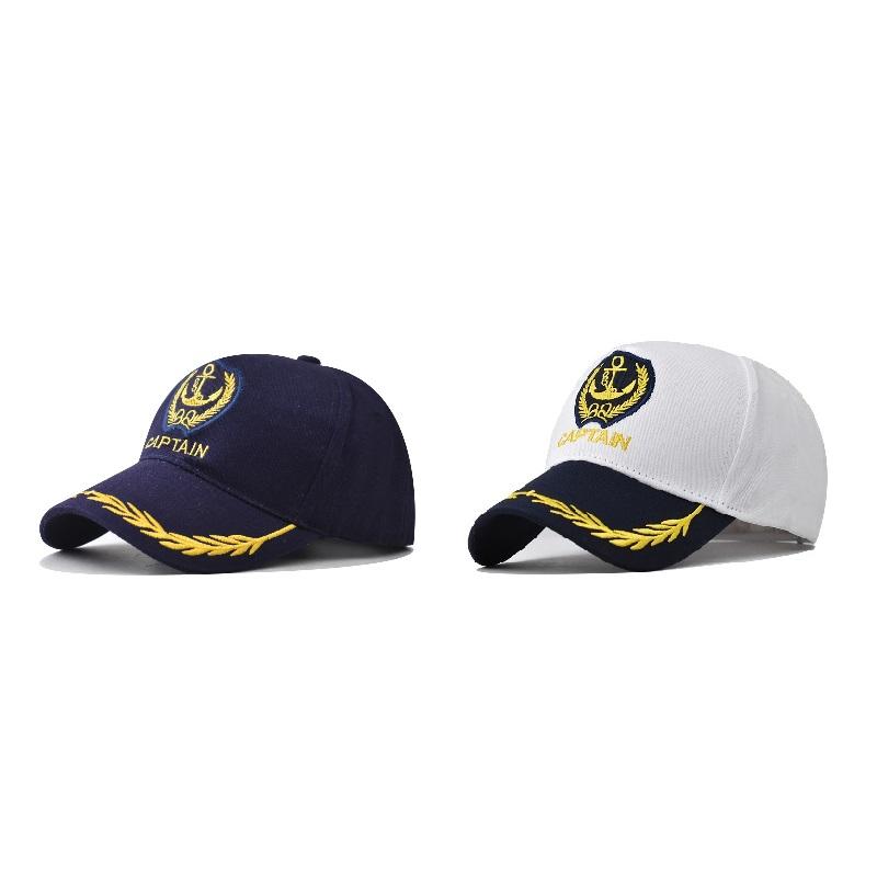 Brand Oohmy Men Women Baseball Caps Embroidered Captain & First Mate Hats Boating Marine Sailor Party Fun Hat