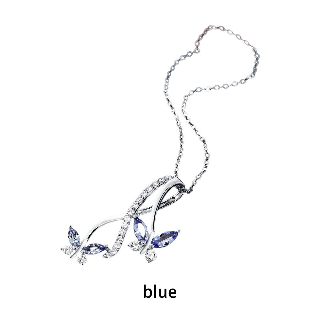 Women Necklace Decorative Elegant Exquisite Replacement Plated Unfading Girls Ladies Choker Pendant Jewelry Birthday Gift