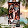 Benson Boone Beach Towel, Personalized Custom Name Text, Quick Dry Large Absorbent Towel For Beach Pool