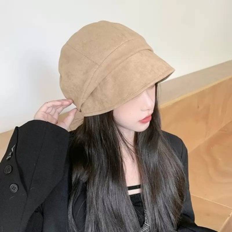 Octagon Hat With Breathable Warmth For Women And Men In Fall Winter