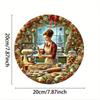Decorative Metal Tin Sign Wall Art Home Decor 20x20 Cm