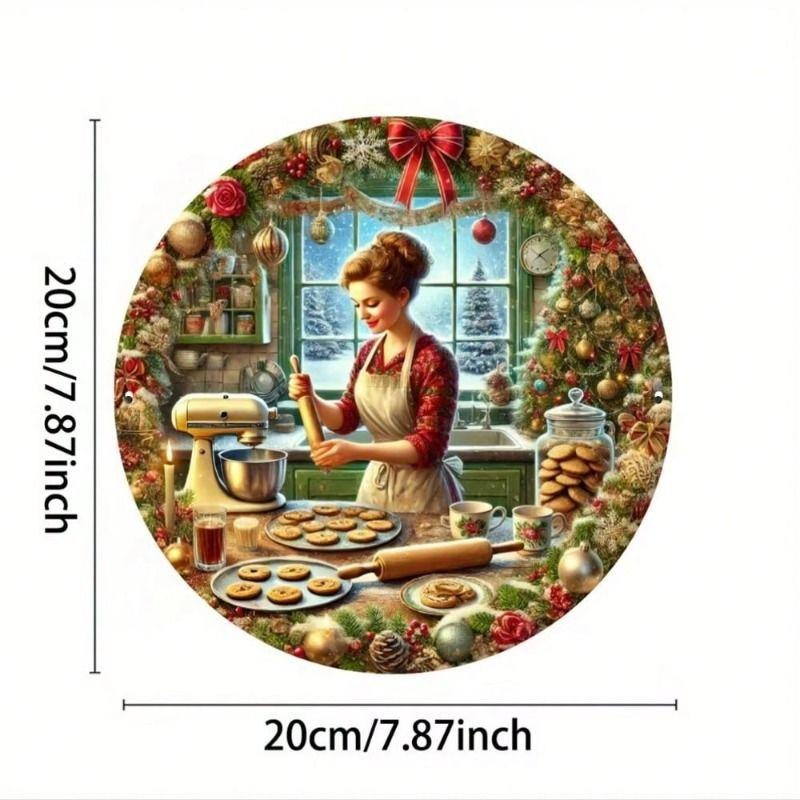 Decorative Metal Tin Sign Wall Art Home Decor 20x20 Cm
