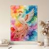 DIY Pearl Gem Vibrant Peacock Painting Shining Bead Craft Art Home Wall Ornament Simple Unframed Room Decoration Art Elegant Aesthetic Gift