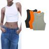 Spring New Arrival Basic All-Matching Sexy Wind Silm Short Inner Wear Rib T-shirt Vest 3253329