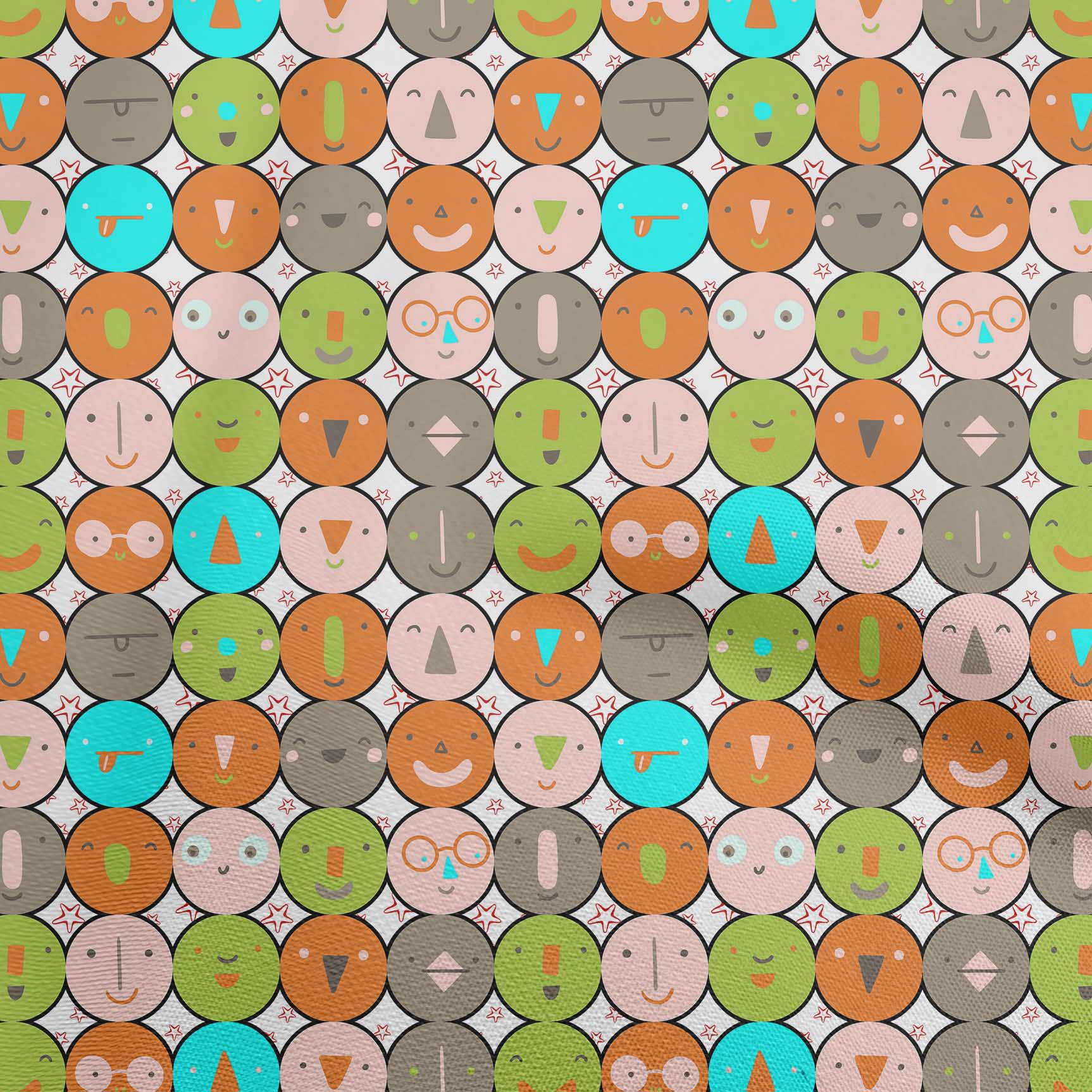 

OneOone Cotton Flex Темно-персикова тканина Дитяче коло для стьобання Тканина для шиття з принтом у дворі 40 дюймів 42 Inch Wide - Viscose Chiffon персиковий