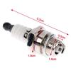 Rasenmäher Trimmer Teile L7T Zündkerze Langlebig Universell Rasenmäher Zündkerze Rasen Trimmer Zündkerze 2-Takt Motor